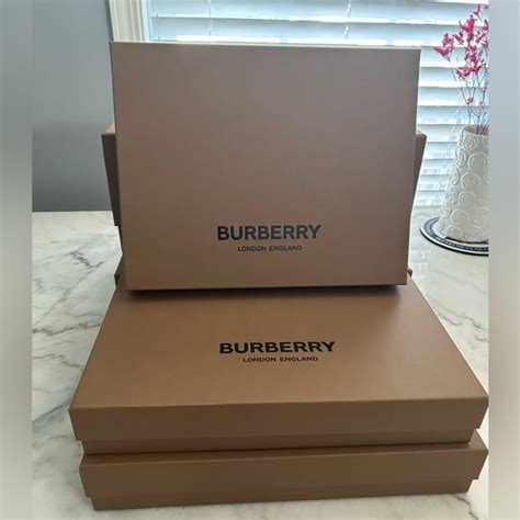 burberry empty box